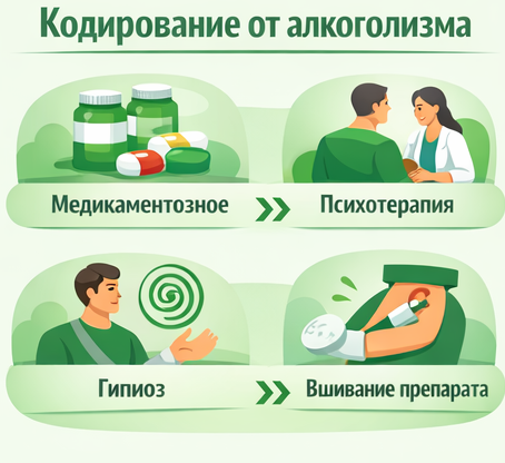 кодирование от алкоголизма в Узловой Санати